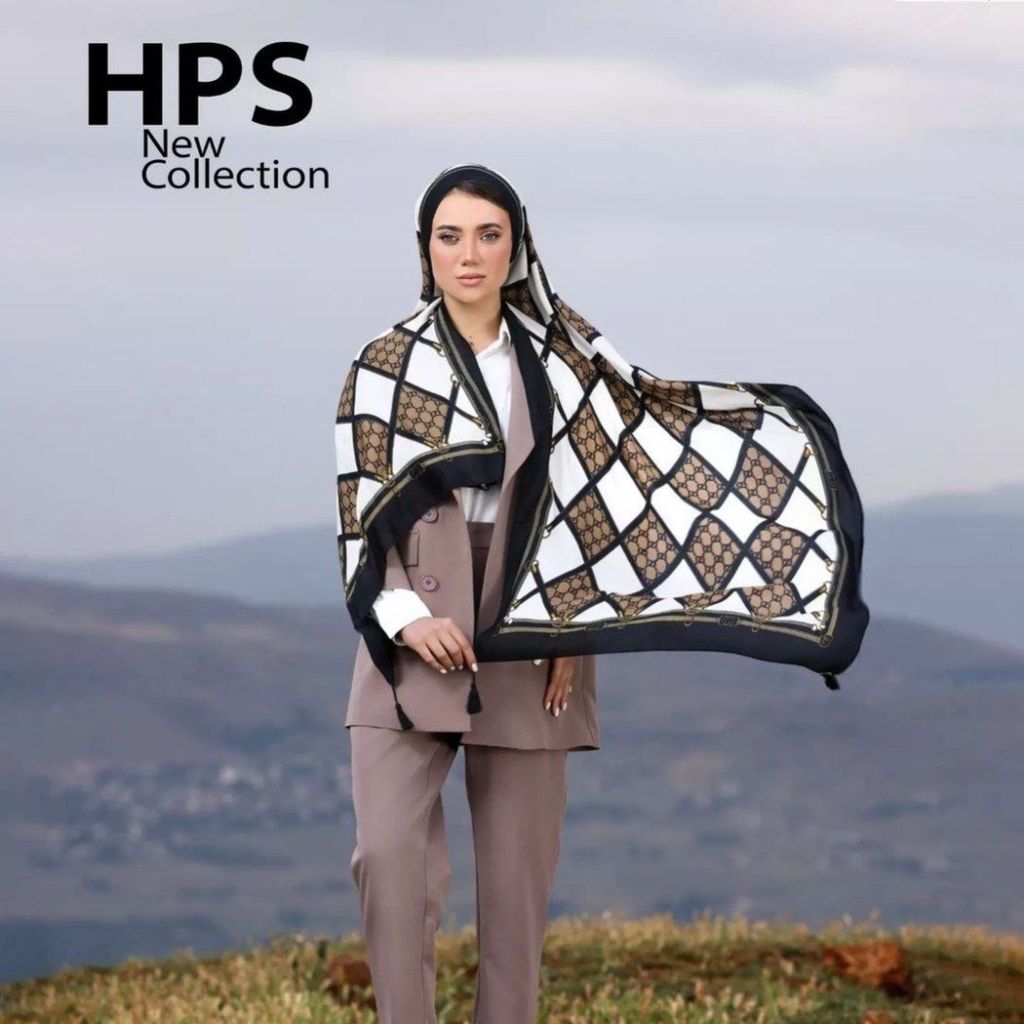 مشخصات شال نخی طرح دار شیک زنانه با کیفیت بالا