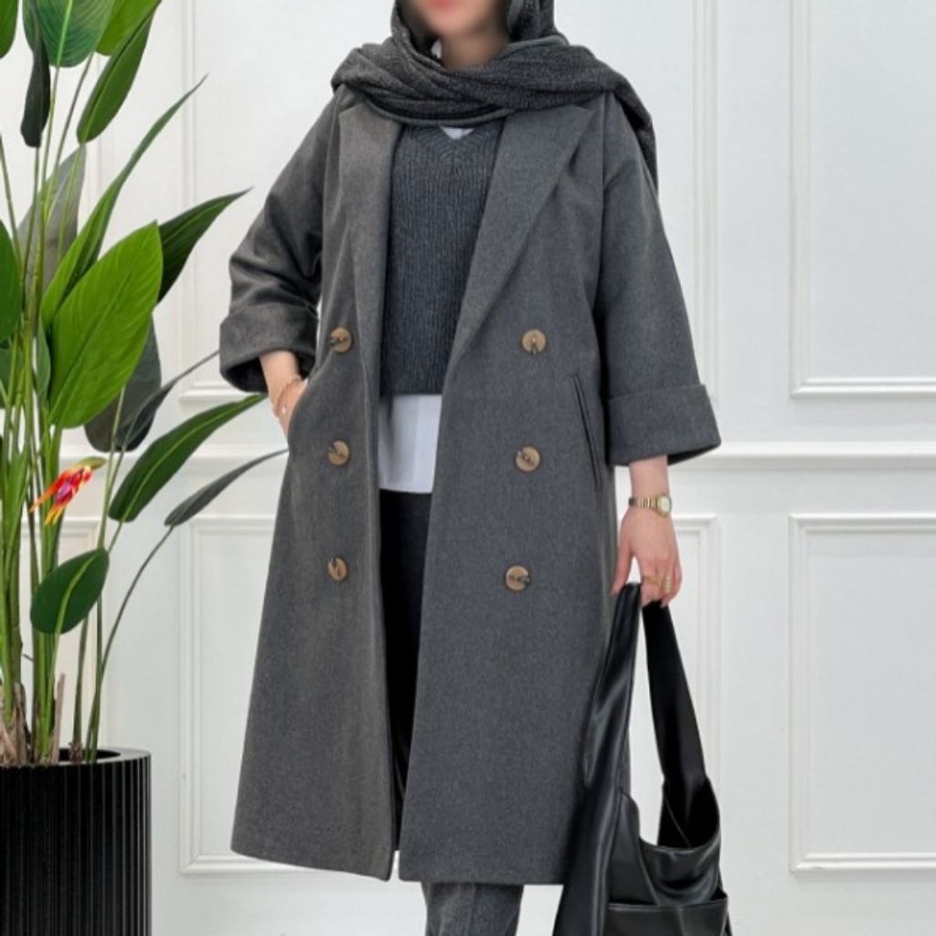 خرید آنلاین پالتو بلند فوتر پارسی