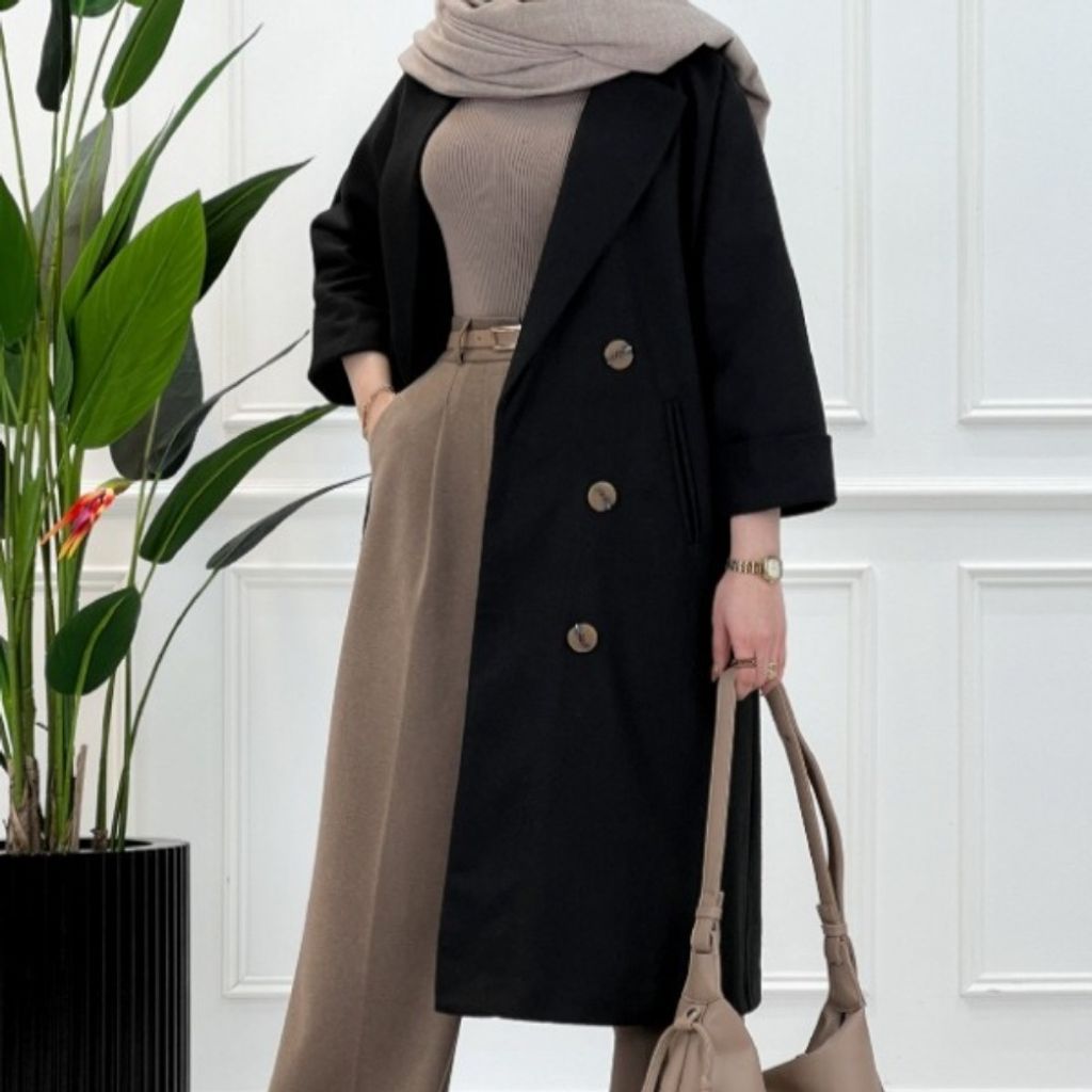 فروش اینترنتی پالتو بلند فوتر پارسی