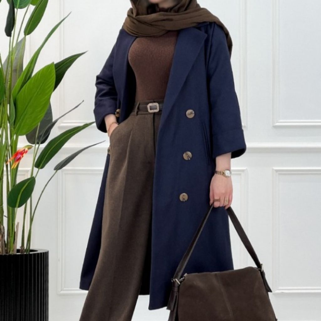 خرید آنلاین پالتو بلند فوتر پارسی