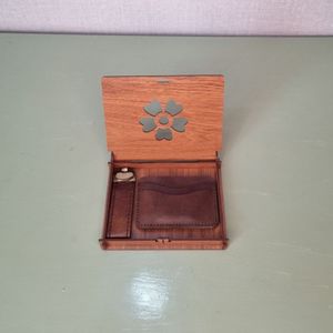 خرید آنلاین ست جاکارتی و جاکلیدی چرم طبیعی دست دوز زنانه و مردانه