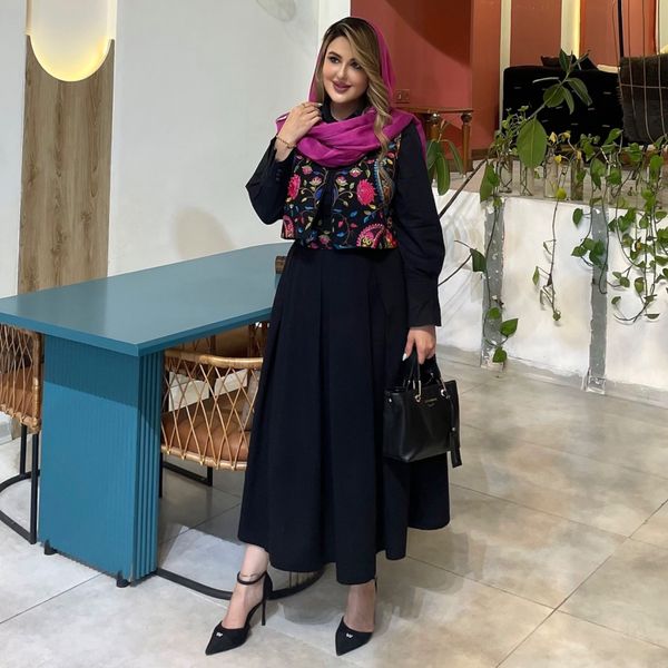 وست و کمربند سوزندوزی مهتاب(کالکشن فروزان نریمیسا)