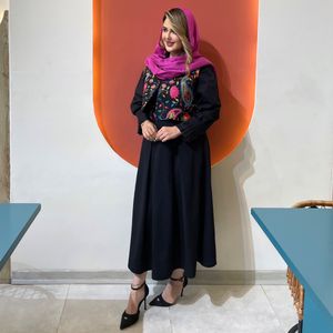 مشخصات دامن پیله دار رنا (کالکشن فروزان نریمیسا)