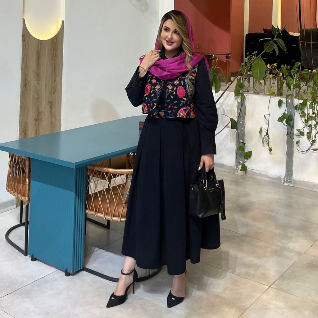 فروش اینترنتی دامن پیله دار رنا (کالکشن فروزان نریمیسا)