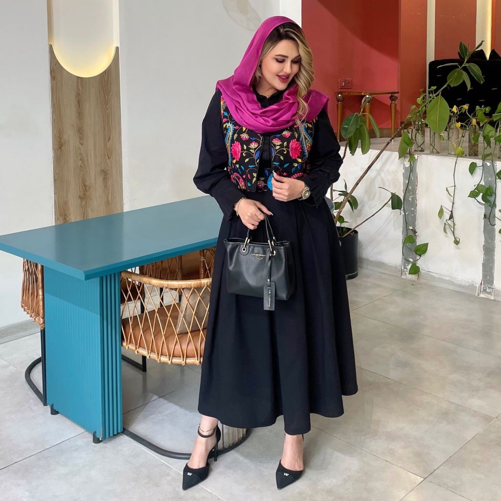 فروش اینترنتی دامن پیله دار رنا (کالکشن فروزان نریمیسا)