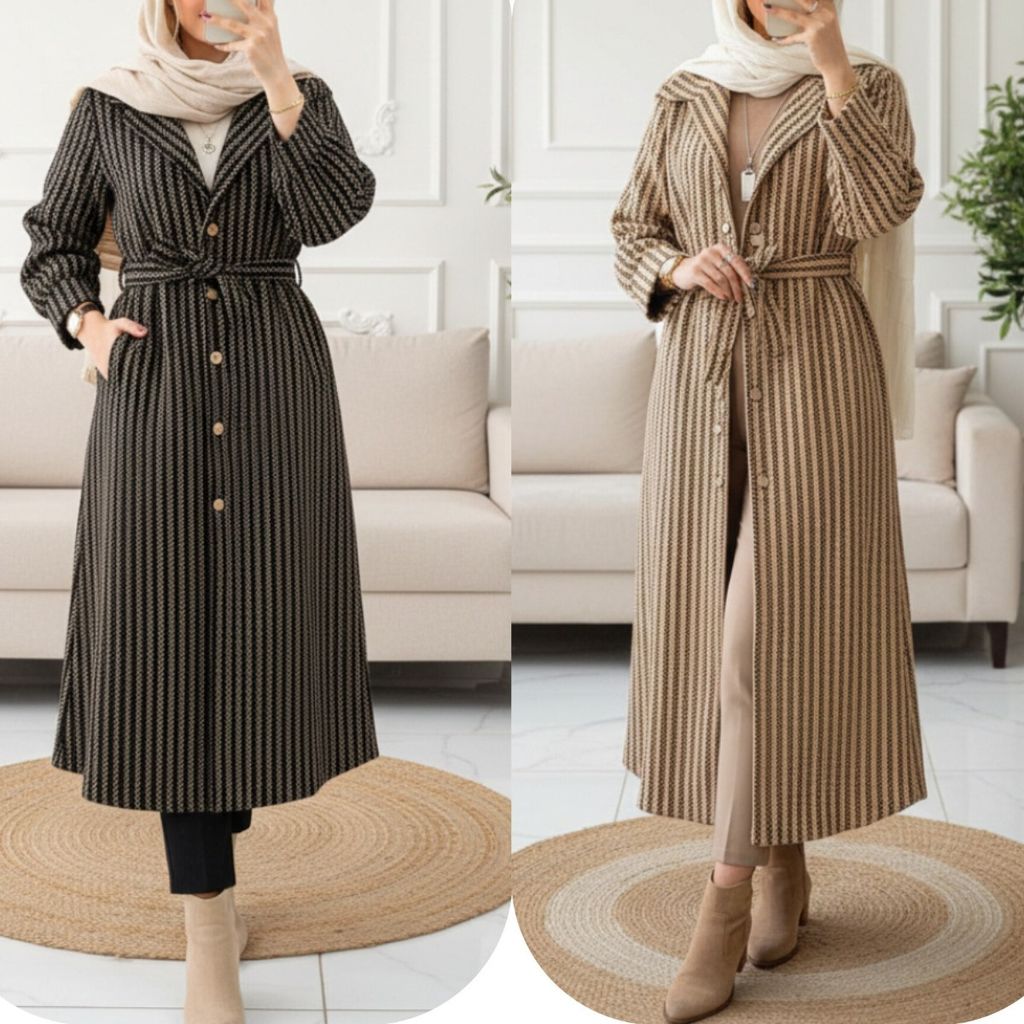 خرید اینترنتی پالتو بلند طهورا