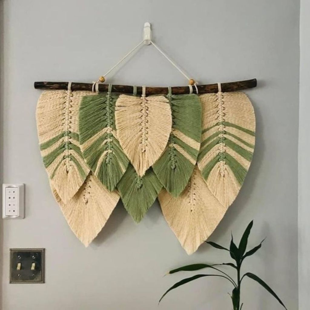 فروش اینترنتی دبوارکوب دکور هدیه مکرومه مدل شکوه