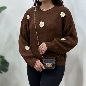 بافت زنانه و دخترانه طرح بابونه