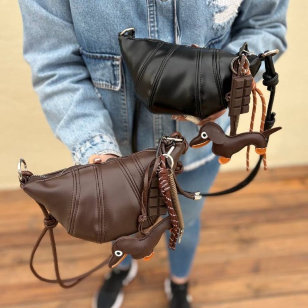 قیمت ارزان کیف اسپرت زنانه و دخترانه مدل کروسان پروانه