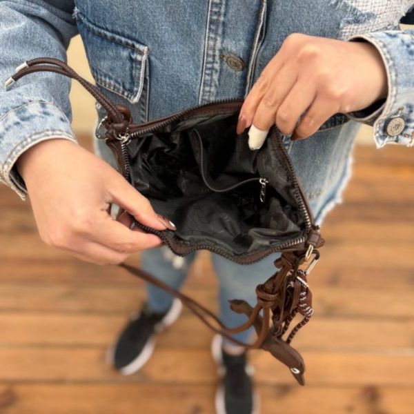 کیف اسپرت زنانه و دخترانه مدل کروسان پروانه