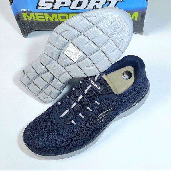 کفش مردانه راحتی بند کشی اسکچرز Summits