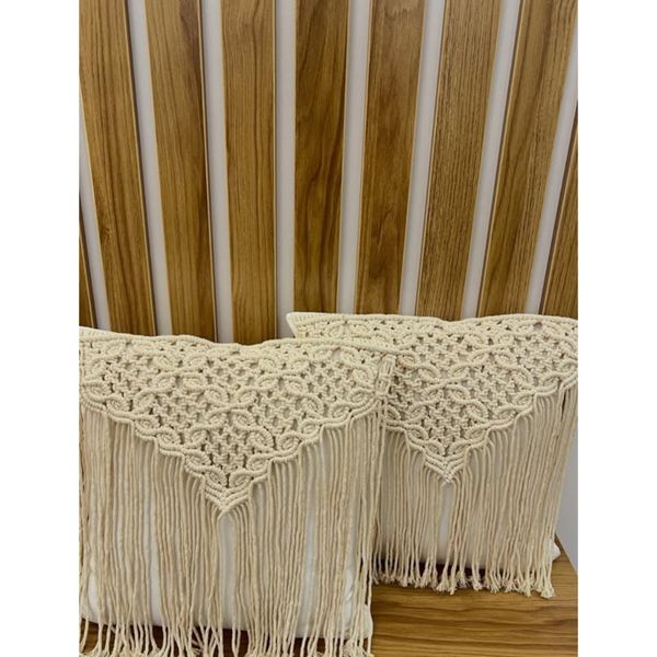 کاور کوسن مکرومه دکوراتیو بیوتی