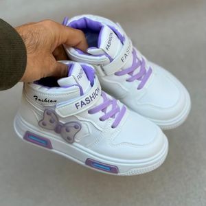 خرید اینترنتی قیمت کتونی بچگانه نیمساق طرح پروانه از توباکو کد 4092704