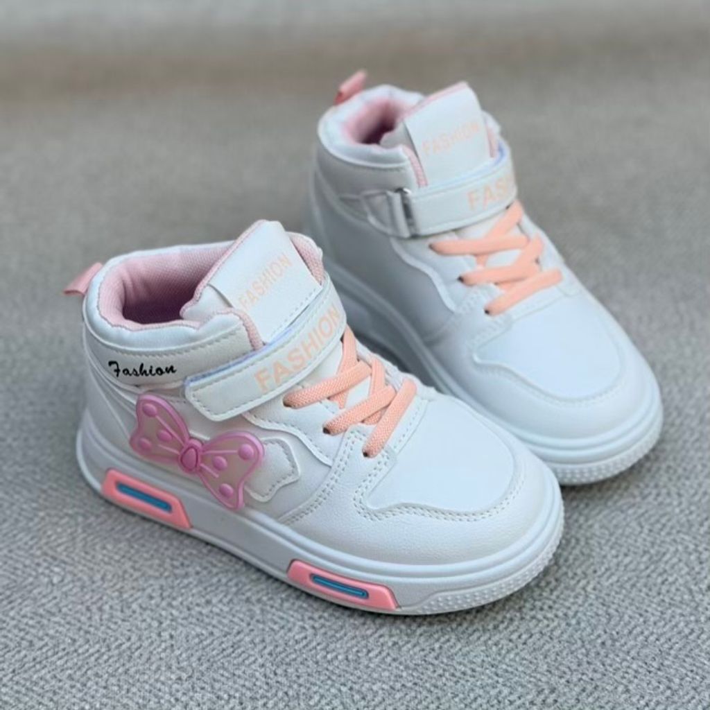 خرید اینترنتی قیمت کتونی بچگانه نیمساق طرح پروانه از توباکو کد 4092704