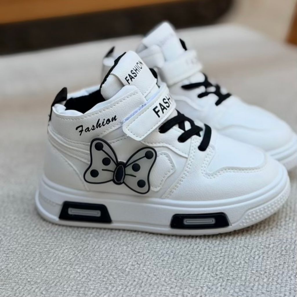 خرید اینترنتی قیمت کتونی بچگانه نیمساق طرح پروانه از توباکو کد 4092704