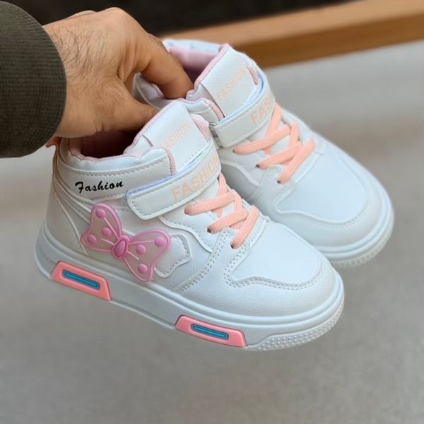 کتونی بچگانه نیمساق طرح پروانه از توباکو کد 4092704