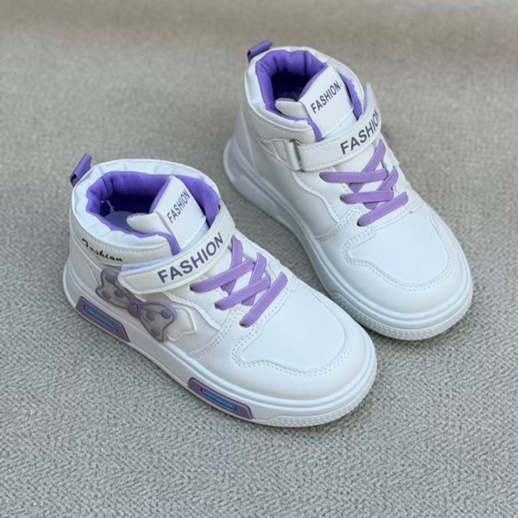 خرید اینترنتی قیمت کتونی بچگانه نیمساق طرح پروانه از توباکو کد 4092704