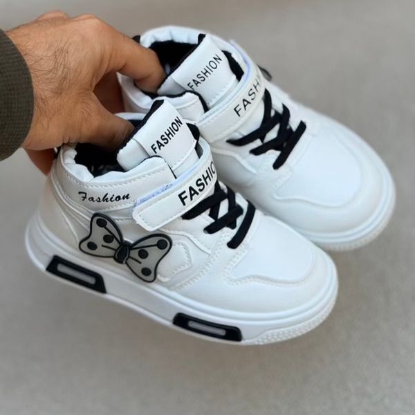 کتونی بچگانه نیمساق طرح پروانه از توباکو کد 4092704