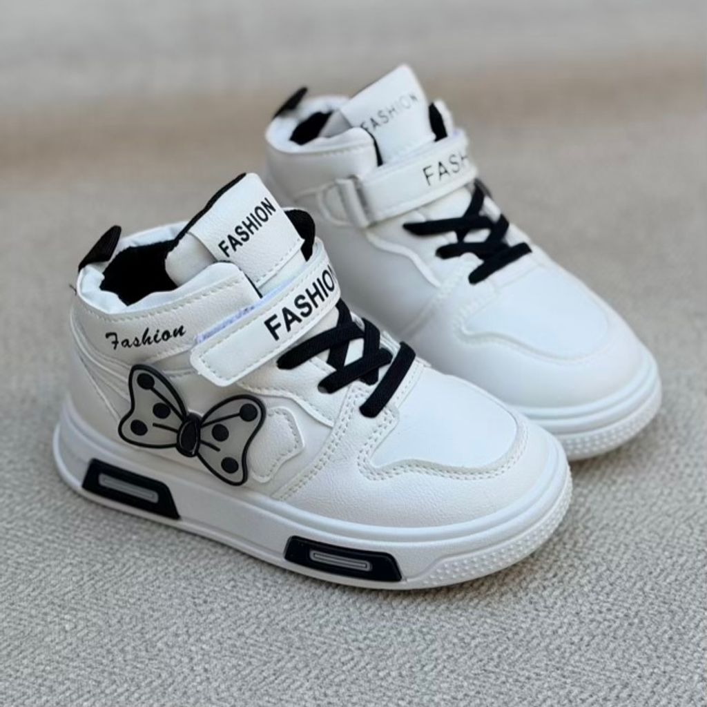 خرید اینترنتی قیمت کتونی بچگانه نیمساق طرح پروانه از توباکو کد 4092704