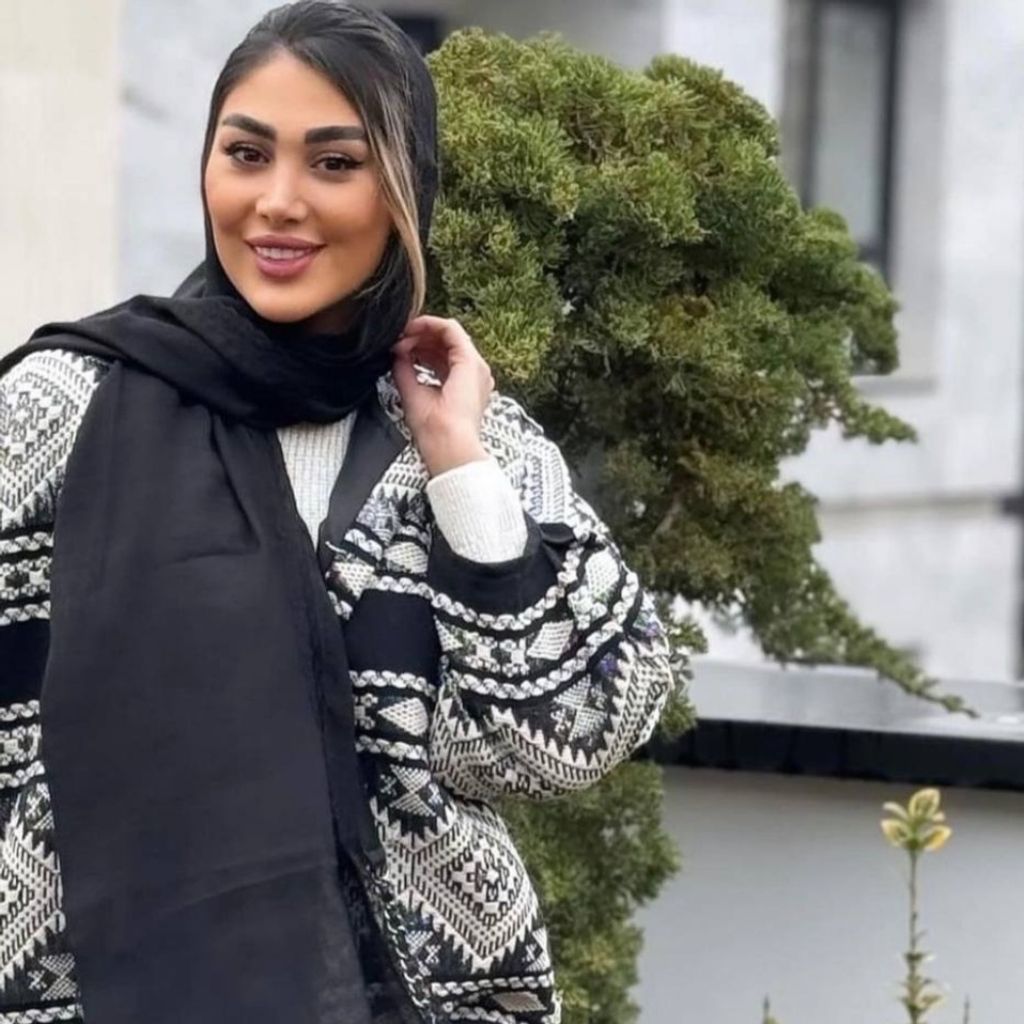 قیمت ارزان شال اسلپ نخی جت بلک دور دانتل