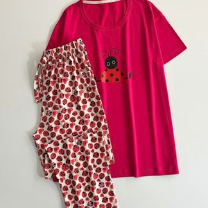 خرید انلاین ست راحتی تیشرت شلوار زنانه پینترستی