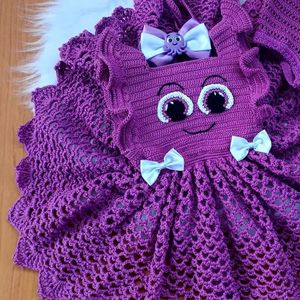 قیمت پیراهن بافتنی بچگانه با پاپوش