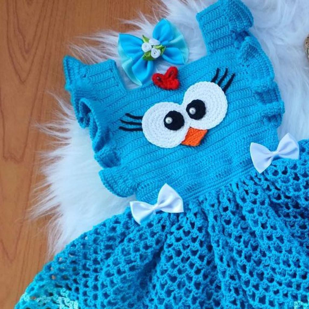 قیمت پیراهن بافتنی بچگانه با پاپوش