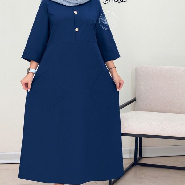 پیراهن مانتویی حنا