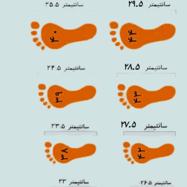 کفش اسپرت مردانه مناسب استفاده روزانه سایز 40 تا 44