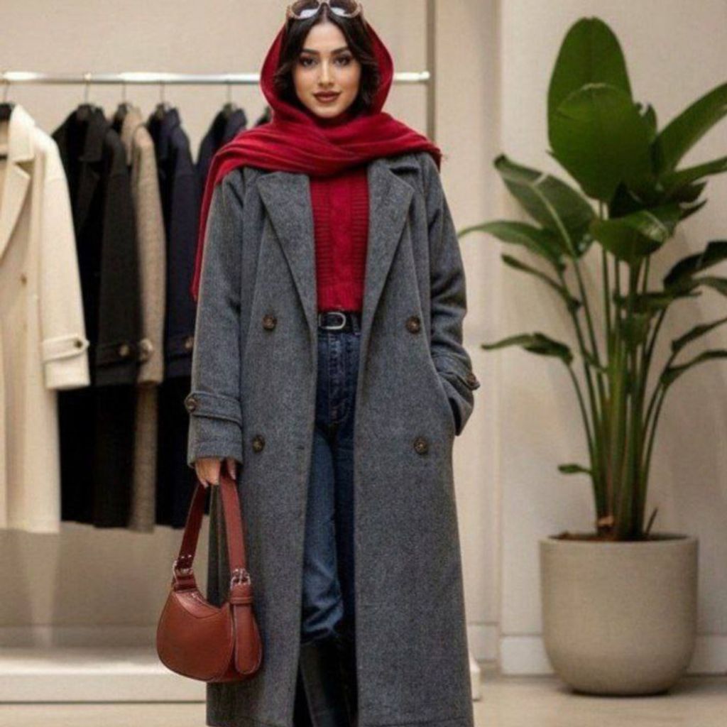 قیمت پالتو زنانه طرح رخساره