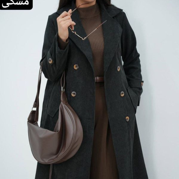 مانتو پاییزه زنانه  طرح السا