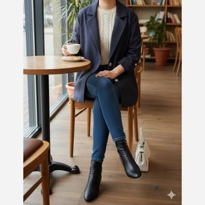 قیمت کت پاییزه آستردار مدل کیانا رنگ فیلی