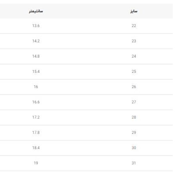 کتونی بچگانه طرح دو ستاره از آشوز کد 4032002