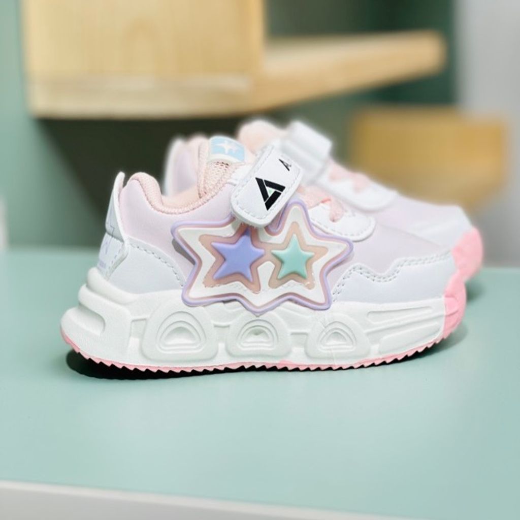 خرید اینترنتی قیمت کتونی بچگانه طرح دو ستاره از آشوز کد 4032002