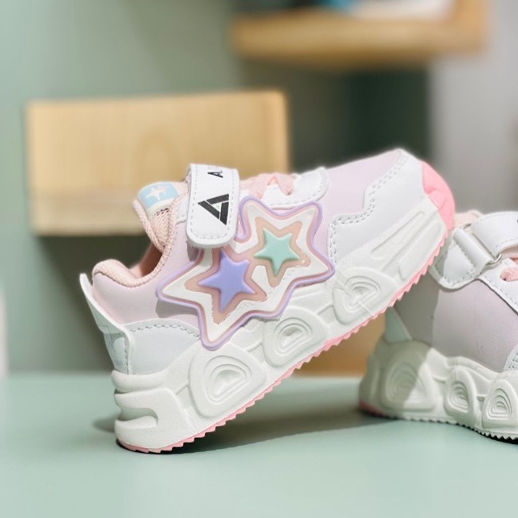 خرید اینترنتی قیمت کتونی بچگانه طرح دو ستاره از آشوز کد 4032002