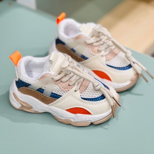 کتونی بچگانه وارداتی طرح کارگو آبرنگی کد 121302