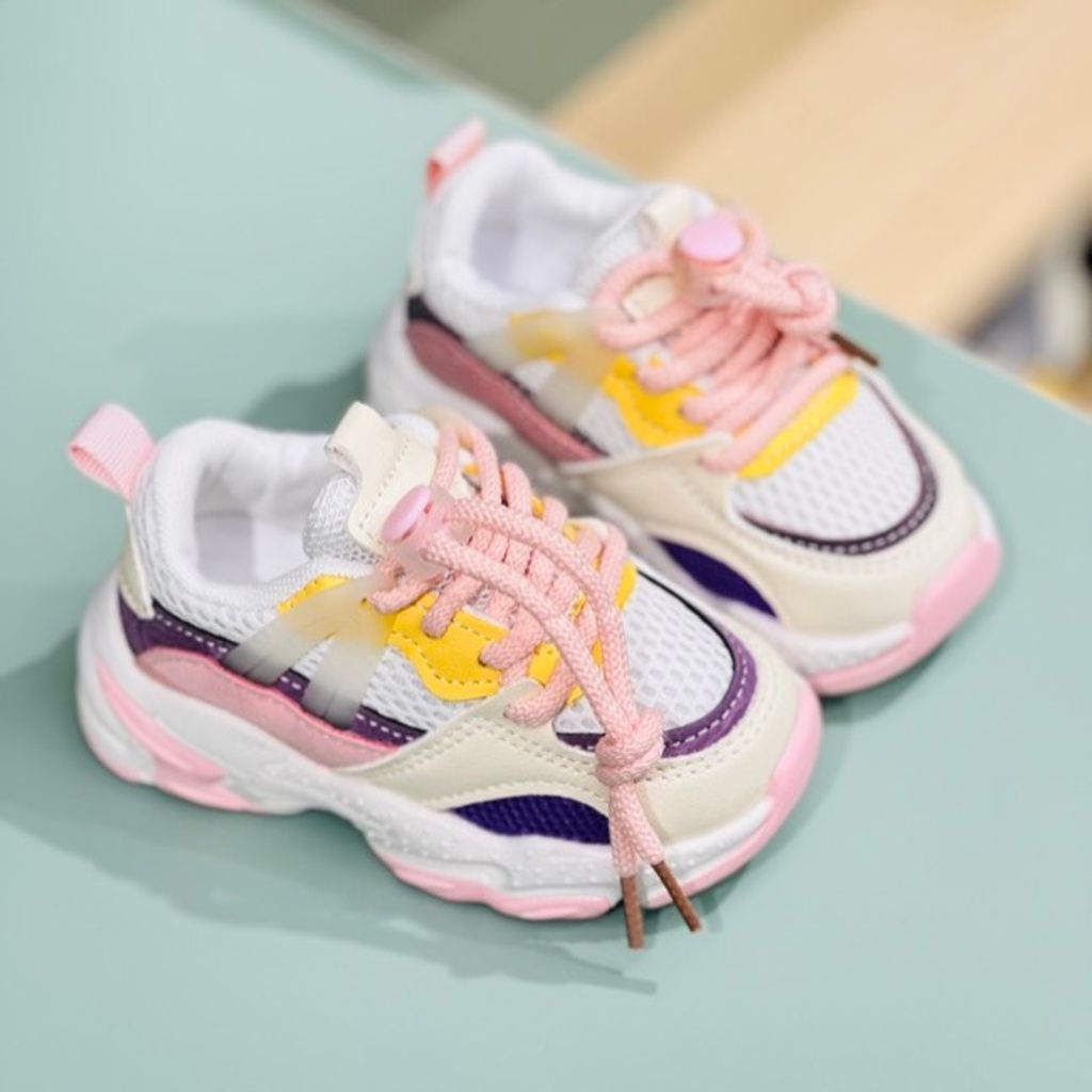 خرید اینترنتی قیمت کتونی بچگانه وارداتی طرح کارگو آبرنگی کد 121302