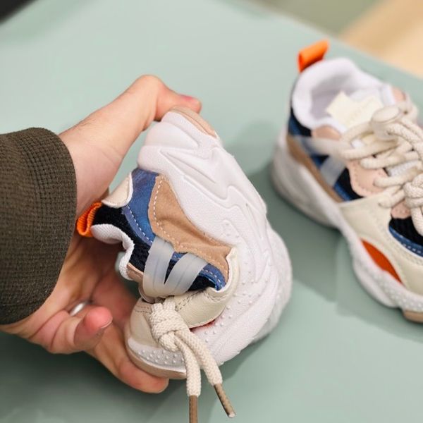 کتونی بچگانه وارداتی طرح کارگو آبرنگی کد 121302