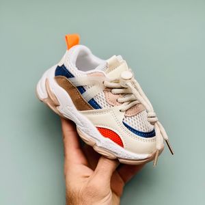 خرید اینترنتی قیمت کتونی بچگانه وارداتی طرح کارگو آبرنگی کد 121302