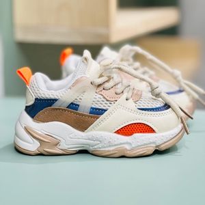 خرید اینترنتی قیمت کتونی بچگانه وارداتی طرح کارگو آبرنگی کد 121302