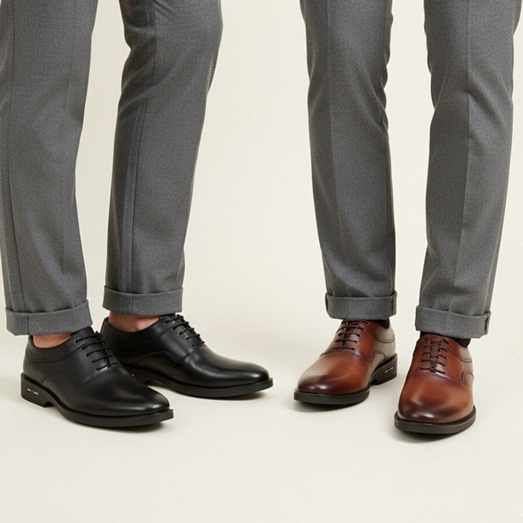 قیمت کفش رسمی بندی مردانه مدل Sahand (در 2 رنگ بندی)