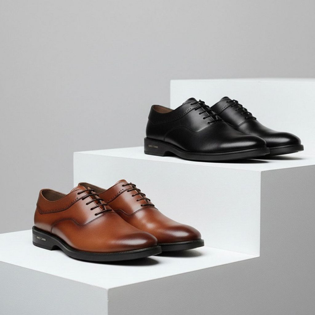 فروش اینترنتی کفش رسمی بندی مردانه مدل Sahand (در 2 رنگ بندی)