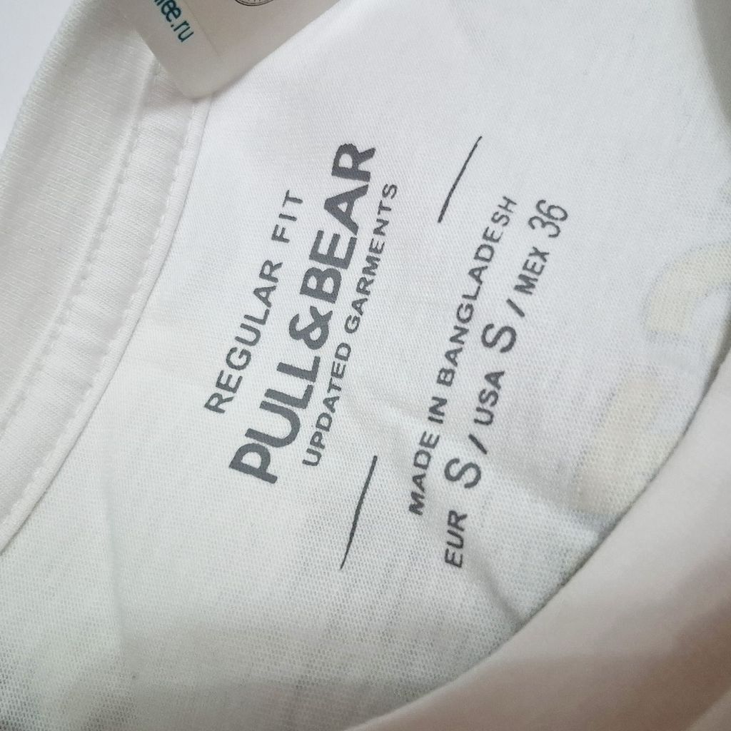 خرید انلاین تیشرت نخی pull and bear اصل