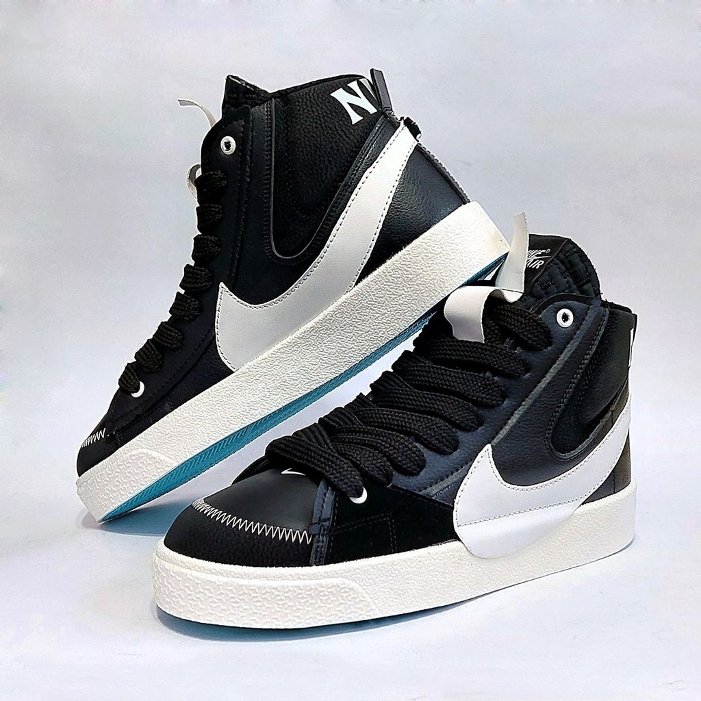 خرید انلاین نایک بلیزر جامبو ساقدار مشکی تیک سفید Nike Blazer Jumbo کیفیت بالا