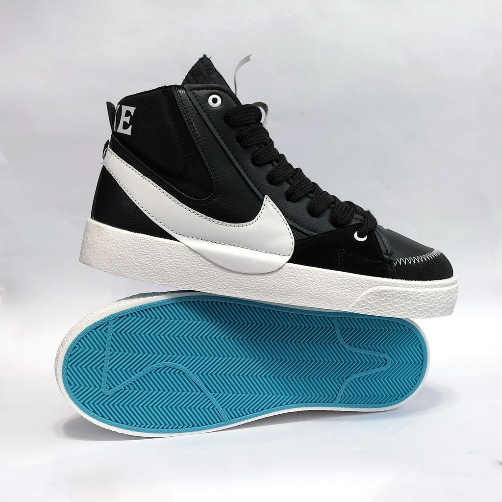 خرید اینترنتی نایک بلیزر جامبو ساقدار مشکی تیک سفید Nike Blazer Jumbo کیفیت بالا