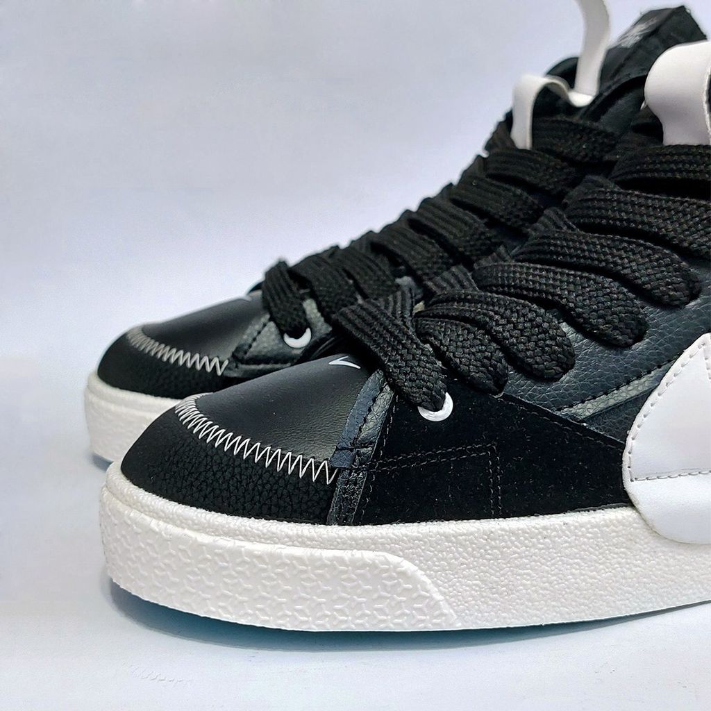 خرید انلاین نایک بلیزر جامبو ساقدار مشکی تیک سفید Nike Blazer Jumbo کیفیت بالا