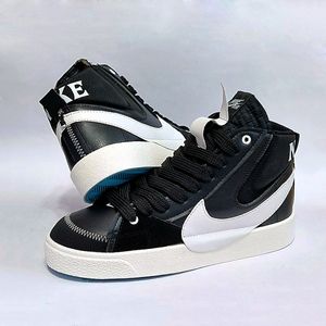 خرید آنلاین نایک بلیزر جامبو ساقدار مشکی تیک سفید Nike Blazer Jumbo کیفیت بالا