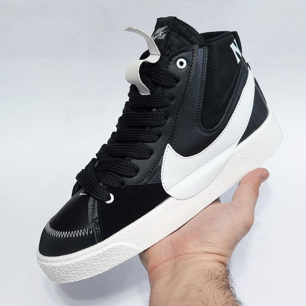 نایک بلیزر جامبو ساقدار مشکی تیک سفید Nike Blazer Jumbo کیفیت بالا