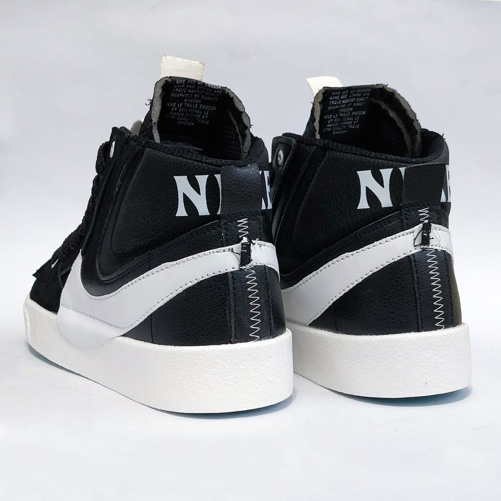 خرید اینترنتی نایک بلیزر جامبو ساقدار مشکی تیک سفید Nike Blazer Jumbo کیفیت بالا