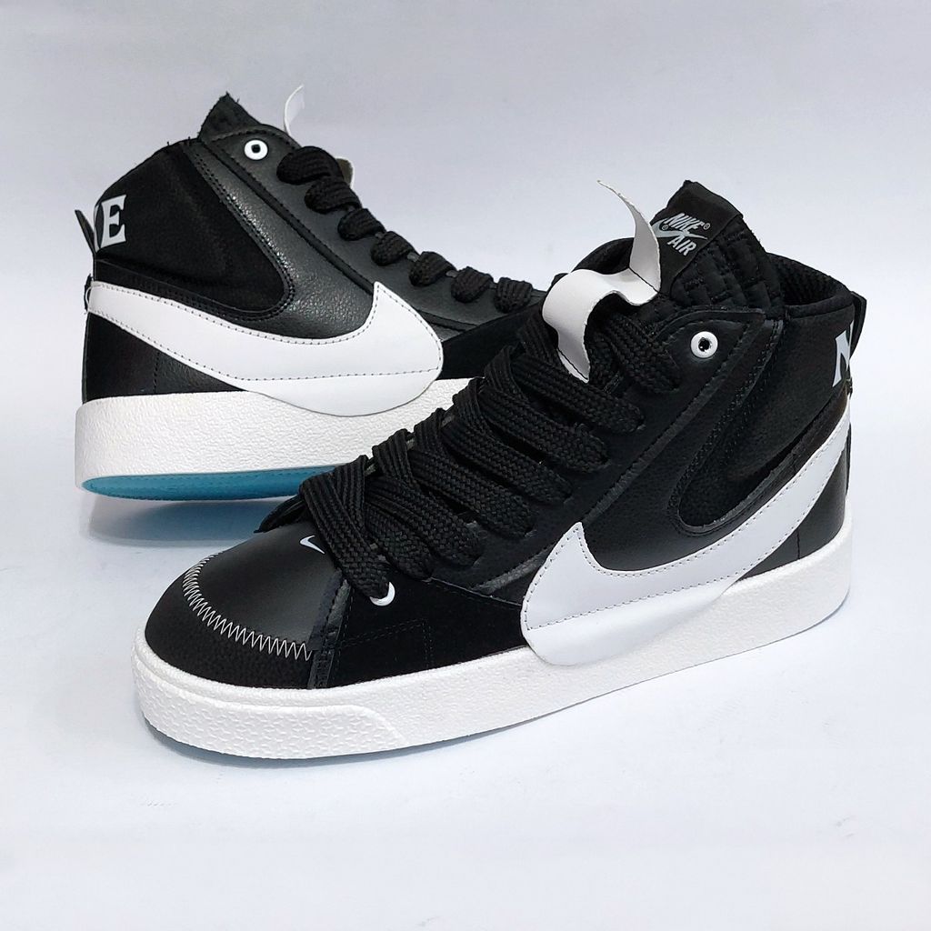 خرید آنلاین نایک بلیزر جامبو ساقدار مشکی تیک سفید Nike Blazer Jumbo کیفیت بالا